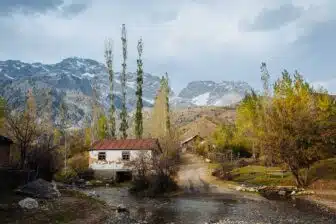 Forêt d'Arslanbob, Kirghizistan